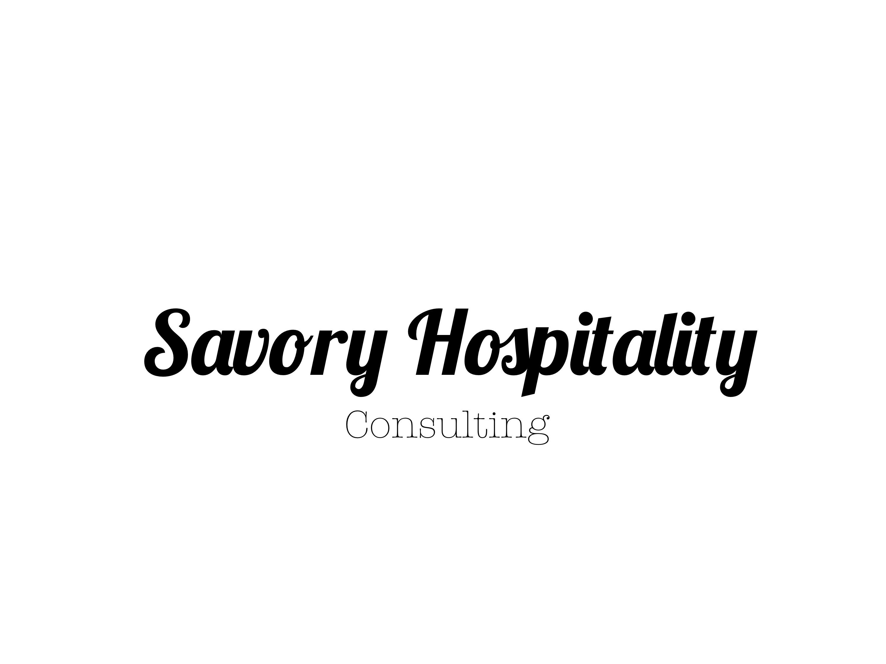 Savory Hospitality Consulting